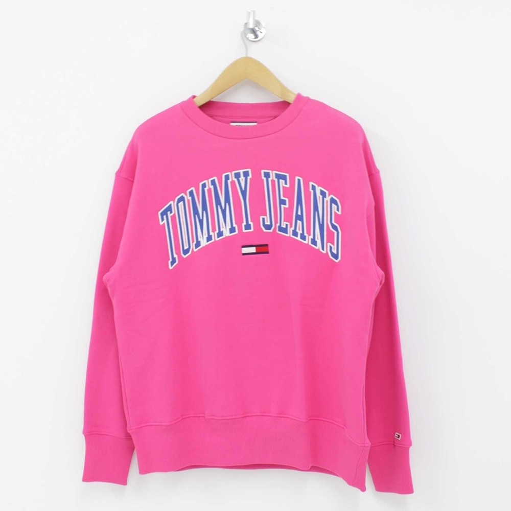 Tommy Hilfiger pink crew neck